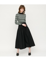 HIP GATHER L／SK/BLK