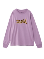 LEOPARD LOGO L/S REGULAR TEE/ライトパープル