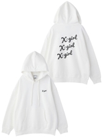 LOGO SWEAT HOODIE/ホワイト