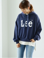 Lee×earthロゴパーカー/ネイビー