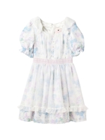 Love meエプロンフローラルワンピース / mille fille closet/シロ