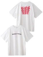 MESSAGE S/S MENS TEE/ホワイト