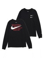 NIKE SWOOSH L/S T CK2260-010/ブラック