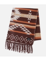 ORTEGA FRINGE MUFFLER/柄BRN5