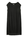 PLEATED LADY DRESS/ブラック