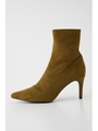 POINTED TOE FITTED BOOTS/KHA