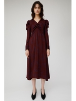 PUFF SHOULDER FLORAL ドレス/BRD