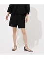 RAYONLINEN SHORT PANTS/BLK