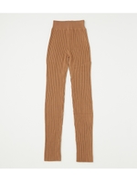 RIB KNIT LEGGINS/BEG