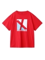 SQUARE LOGO S/S MENS TEE/レッド