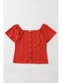 SQUARE NECK トップス/ORG