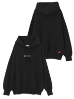STENCIL SWEAT HOODIE/ブラック