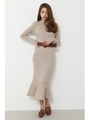 Shoulder SLIT Mermaid Knit OP/BEG