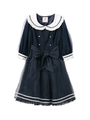 Sweetマリンプリンセスワンピース / mille fille closet/ネイビー