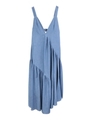 TIERED JUMPER SKIRT/LT.BLUE