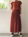 VINTAGE DRESS / ヴィンテージドレス/BROWN