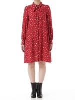 WO83 ROBE  ハートAラインドレス/レッド