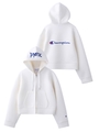 X-girl × CHAMPION ZIP-UP SWEAT HOODIE/ホワイト