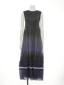 [GREED]GRADATION JACQUARD ドレス/BLACK