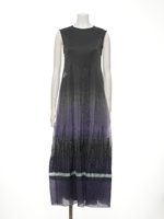 [GREED]GRADATION JACQUARD ドレス/BLACK