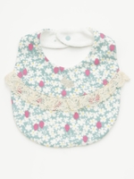 [ベビー]notsobig ストロベリーフラワープリントスタイ/ブルー