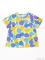 [ベビー・ユニセックス]notsobig アップルドゥドゥプリント半袖Tシャツ/ライトグレ-
