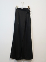 asymmetry design pants/black