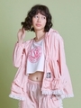 nylon girly jacket/PINK