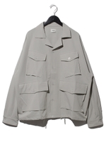 ・スーパービッグサファリシャツ/ライトグレー