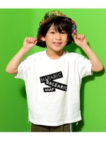 【ANAP KIDS】 プリントビッグスリットTシャツ/ホワイト(001)