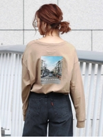 【Ca】バックフォトロングスリーブTee/MOC