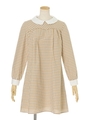 【F i.n.t】FAUSTINEワンピース/BEIGE