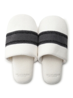 【GELATO PIQUE HOMME】'極薄スムーズィー'ボーダールームシューズ/OWHT