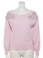 【Rew de Rew】プルオーバーニット（8R14-09043）/ラベンダー