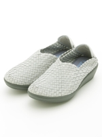 【SNEEKEby.enchanted】ローウエッジメッシュスニーカー/ライトグレー