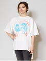 【チャイハネ】カラベラビッグシルエットTシャツ/ホワイト