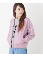 【リバーシブル】カラーブルゾン/ライトパープル(081)