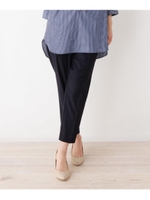 【大きいサイズあり・13号〜19号】Jeunne garcon センタープレステーパードパンツ/ネイビー(093)