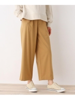 ＜WEB限定・LLサイズあり＞＜洗濯機OK＞＜静電気防止＞洗える、きちんとパンツ/ライトベージュ(051)