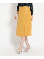 ◆[S]フラッカーサ  ラップ風スカート/マスタード(033)