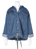 ゆるGジャン/ライトブルー