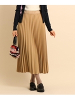 アコーディオンプリーツスカート/ベージュ(052)