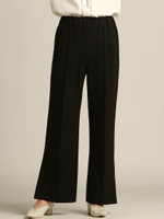 アモーレポンチ ワイドストレートパンツ/ブラック