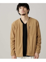 サイクロンフリースＺＩＰカーディガン/ベージュ(040)