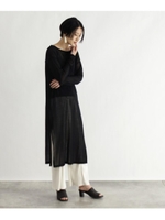 シアーニットマキシワンピース/ブラック(019)