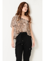 シフォンワンショルＴＯＰ/MIX