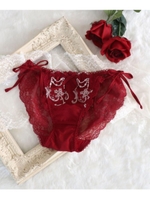 シャーロット リボンショーツ/レッド(060)