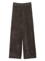 ソフトニットワイド パンツ/GRAY