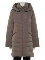 ダウンコート/モカ