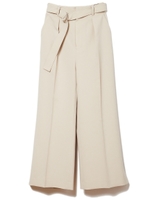 ダブルDカンセミフレアーパンツ/ベージュ